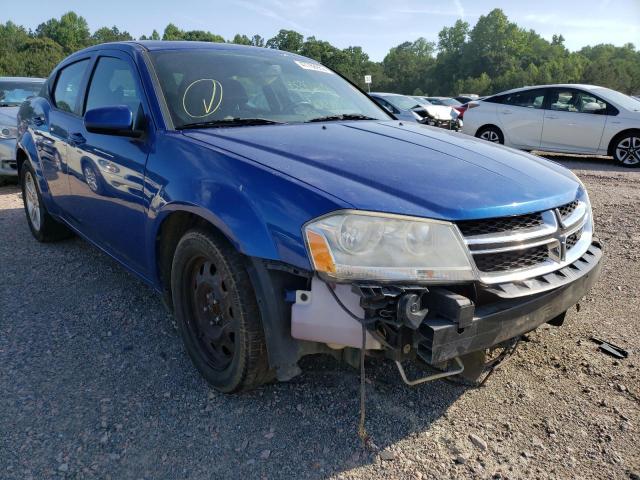 Salvage cars for sale from Copart Charles City, VA: 2014 Dodge Avenger SX