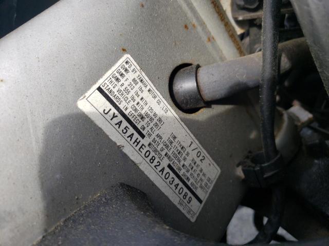 2002 YAMAHA YZF600 R JYA5AHE082A034089