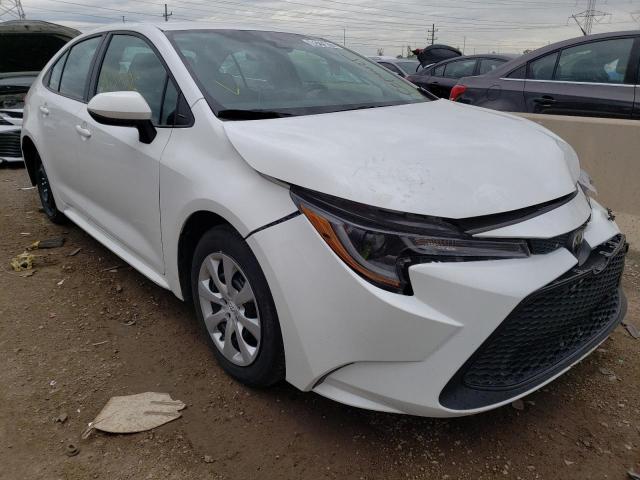 Salvage cars for sale from Copart Elgin, IL: 2021 Toyota Corolla LE