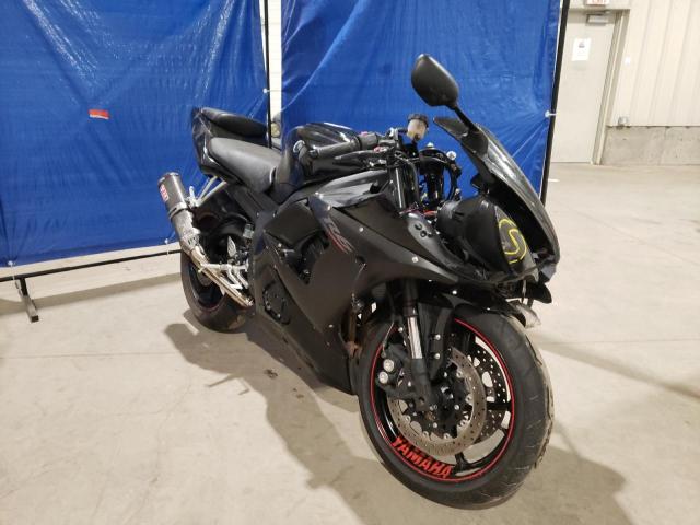 Salvage cars for sale from Copart Rocky View County, AB: 2006 Yamaha YZFR6 S