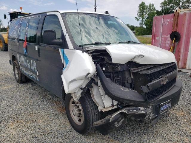 Salvage cars for sale from Copart Concord, NC: 2019 Chevrolet Express G2