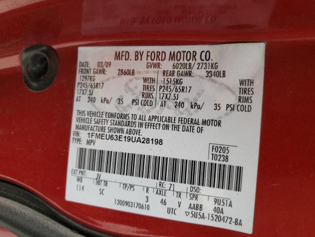 Фото: 1FMEU63E19UA28198 - 10