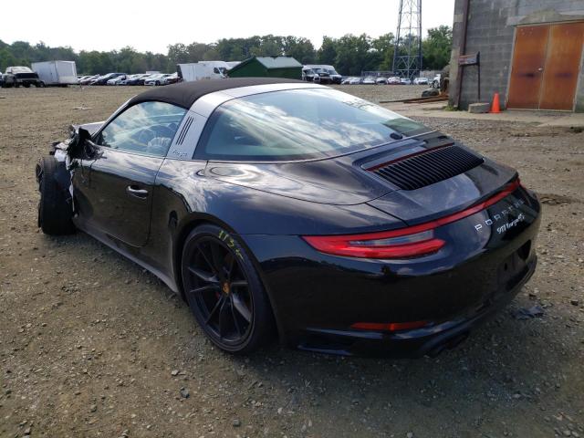 2019 PORSCHE 911 TARGA WP0BB2A9XKS125509