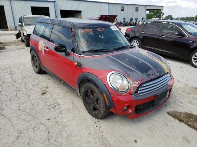 Salvage cars for sale from Copart Kansas City, KS: 2011 Mini Cooper CLU