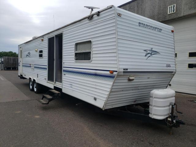 Starcraft Travel Trailer salvage cars for sale: 2001 Starcraft Travel Trailer