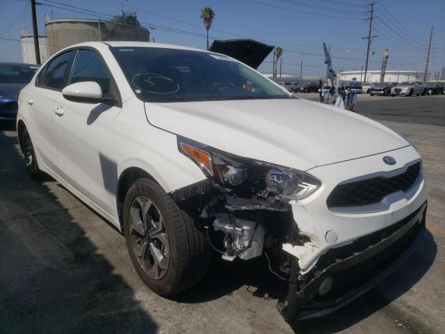 Salvage cars for sale from Copart Wilmington, CA: 2019 KIA Forte FE