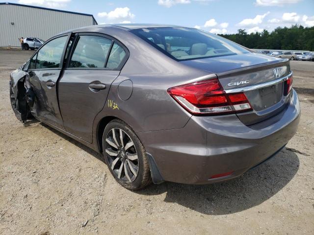 2015 HONDA CIVIC EXL 19XFB2F99FE042155