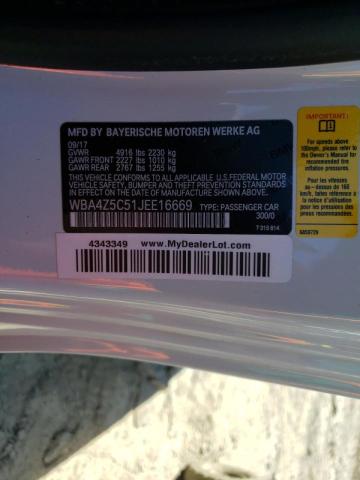 2018 BMW 440I WBA4Z5C51JEE16669