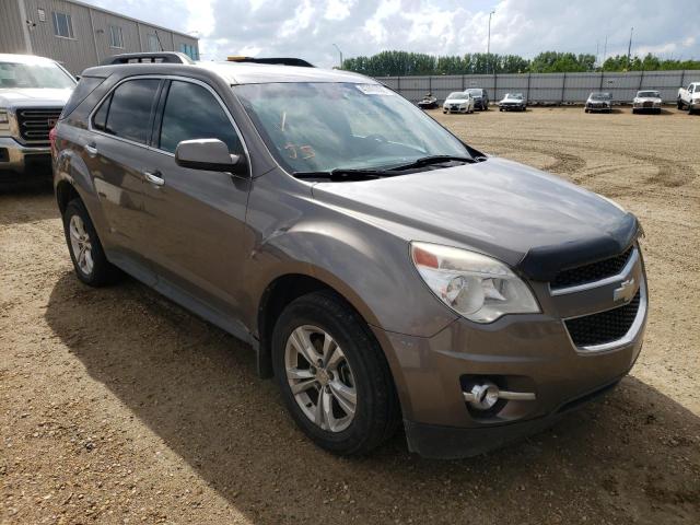 Salvage cars for sale from Copart Nisku, AB: 2010 Chevrolet Equinox LT