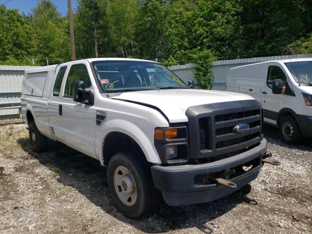 Salvage trucks for sale at Billerica, MA auction: 2008 Ford F350 SRW S