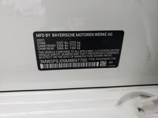 2021 BMW 330XE 3MW5P9J09M8B97795