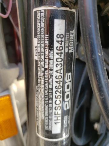 2006 HONDA VTX1300 R 1HFSC52646A304648