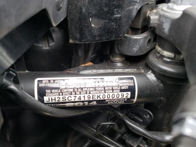 2014 HONDA CTX1300 JH2SC7419EK000092