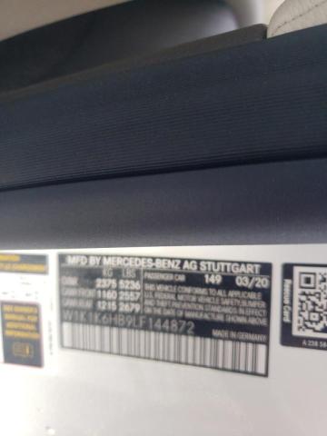 2020 MERCEDES-BENZ E 450 W1K1K6HB9LF144872