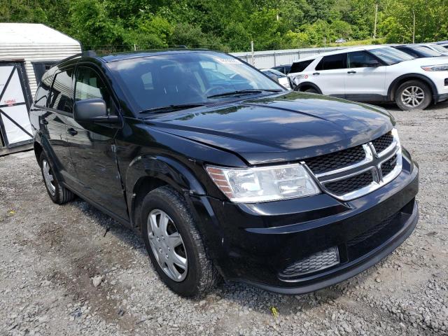 Salvage cars for sale from Copart Hurricane, WV: 2017 Dodge Journey SE
