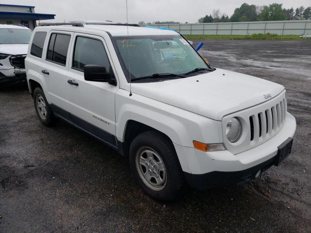 Salvage cars for sale from Copart Mcfarland, WI: 2016 Jeep Patriot SP