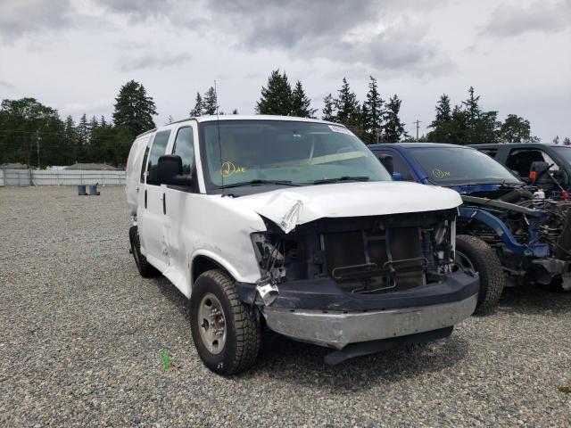 Salvage cars for sale from Copart Graham, WA: 2014 GMC Savana G25