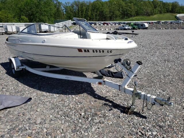 Salvage boats for sale at Avon, MN auction: 1998 Bayliner Capri