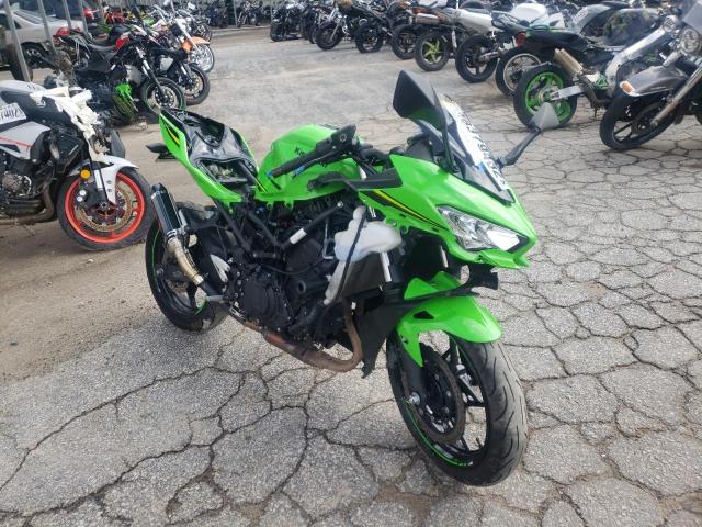 Salvage cars for sale from Copart Austell, GA: 2018 Kawasaki EX400