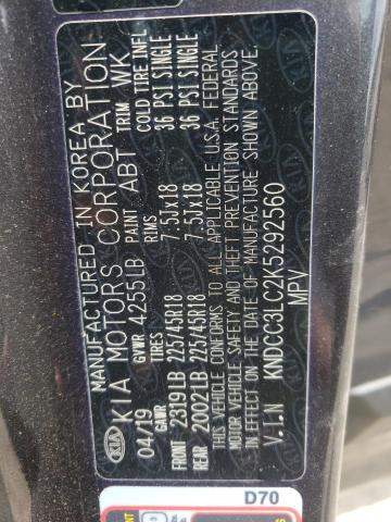 KNDCC3LC2K5292560 KIA NIRO EX