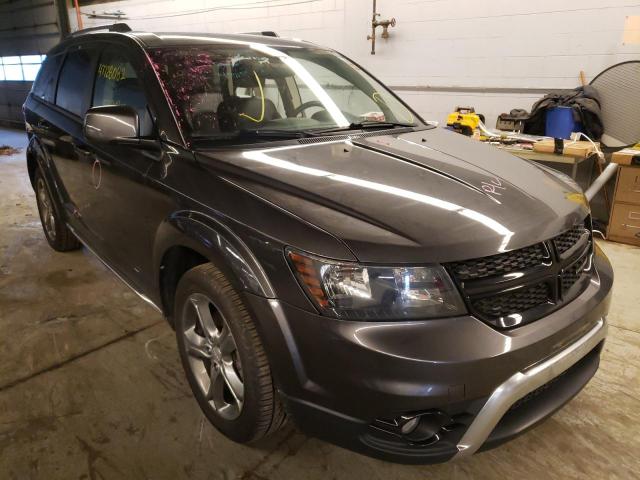Salvage cars for sale at Wheeling, IL auction: 2016 Dodge Journey CR
