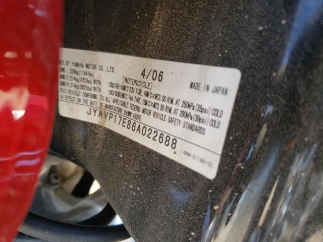 2006 YAMAHA XV1700 A JYAVP17E86A022688