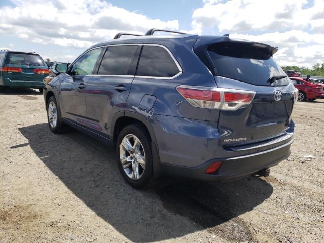 VIN 5TDDKRFH9ES051935 2014 Toyota Highlander, Limited no.3