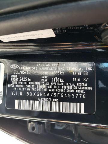 5XXGN4A79FG495776 KIA OPTIMA EX