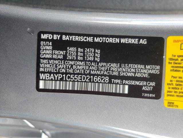 VIN WBAYP1C55ED216628 2014 BMW 6 Series, 650 XI no.10