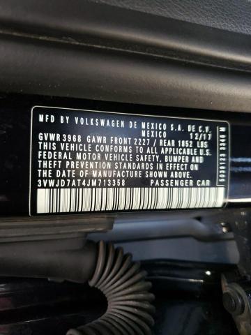 2018 VOLKSWAGEN BEETLE SE 3VWJD7AT4JM713358