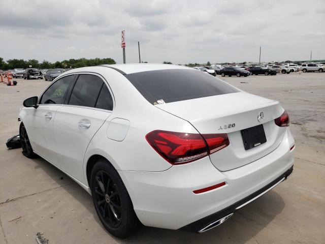 2020 MERCEDES-BENZ A 220 - WDD3G4EB8LW038495