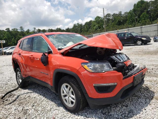 Jeep Compass salvage cars for sale: 2019 Jeep Compass SP