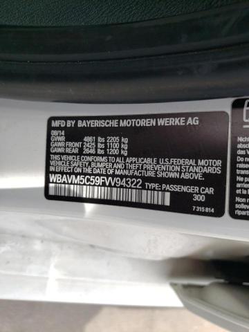 2015 BMW X1 XDRIVE3 WBAVM5C59FVV94322