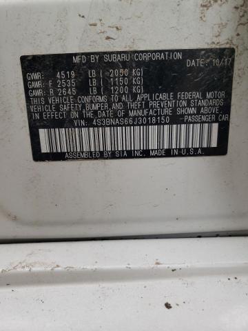2018 SUBARU LEGACY SPO 4S3BNAS66J3018150