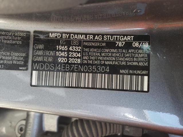 WDDSJ4EB7EN035304 Mercedes-Benz CLA 250