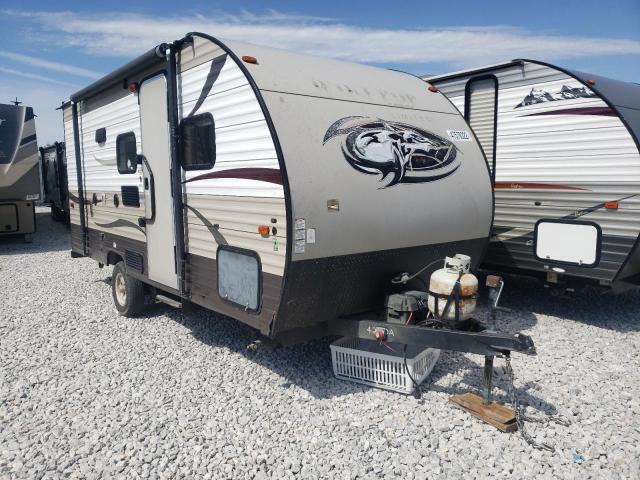 Salvage cars for sale from Copart Greenwood, NE: 2016 Forest River Camper