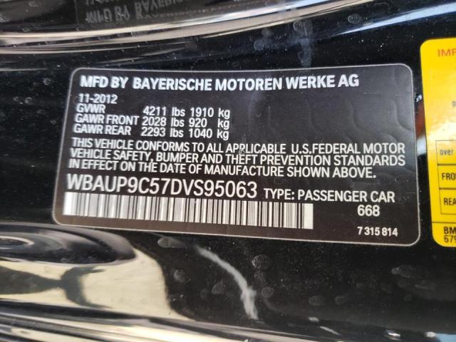 BMW 1 SERIES 2013 BLACK Photo 10