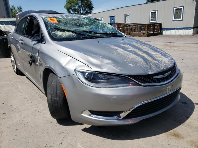 Salvage cars for sale from Copart Duryea, PA: 2015 Chrysler 200 Limited