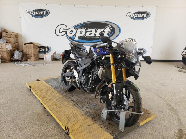 Salvage cars for sale from Copart Wilmer, TX: 2021 Yamaha YZFR3 A