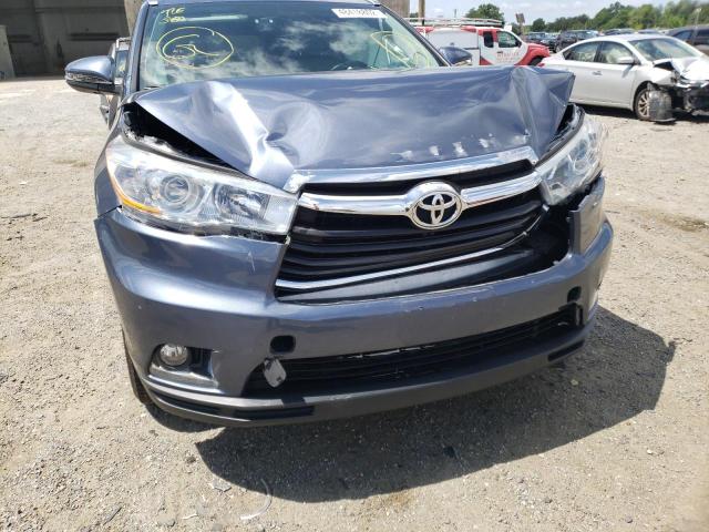 VIN 5TDDKRFH9ES051935 2014 Toyota Highlander, Limited no.9