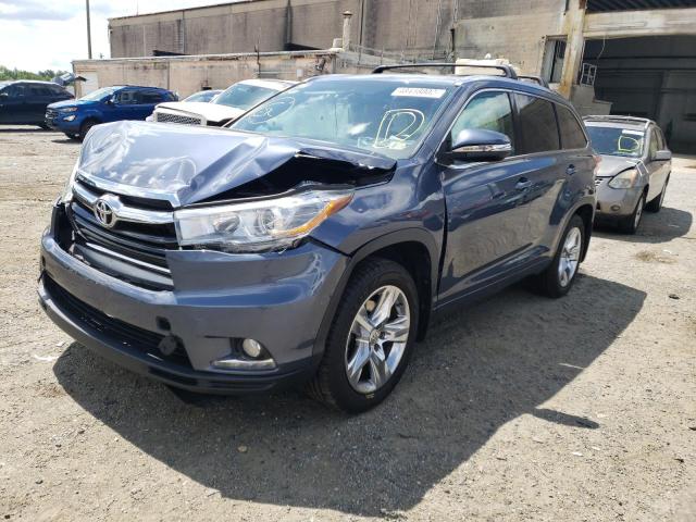 VIN 5TDDKRFH9ES051935 2014 Toyota Highlander, Limited no.2