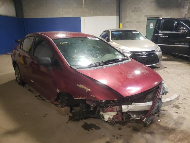 2008 Honda Civic Lx Red vin: 1HGFA16528L001680