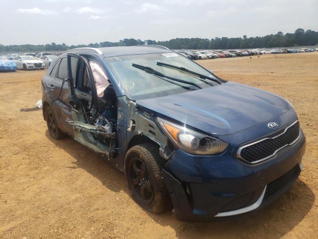 Salvage cars for sale from Copart Longview, TX: 2019 KIA Niro FE