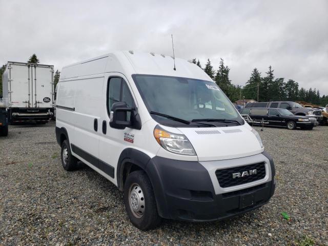 Salvage cars for sale from Copart Graham, WA: 2020 Dodge RAM Promaster