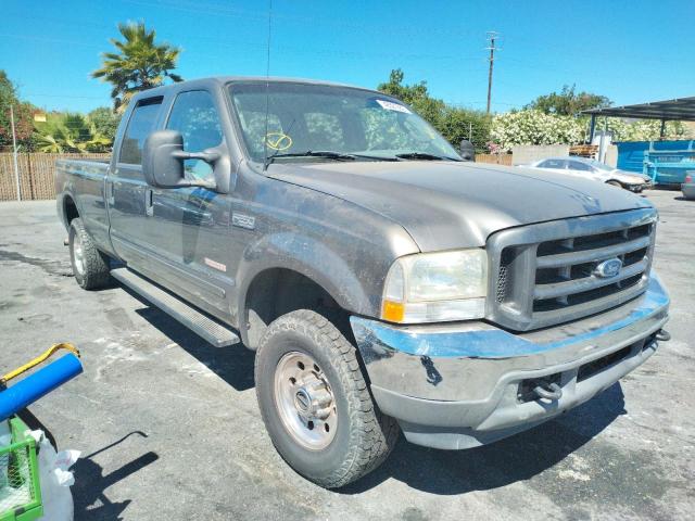 Salvage cars for sale from Copart San Martin, CA: 2003 Ford F250 Super