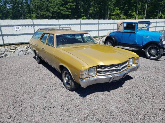 Chevrolet Chevelle salvage cars for sale: 1971 Chevrolet Chevelle
