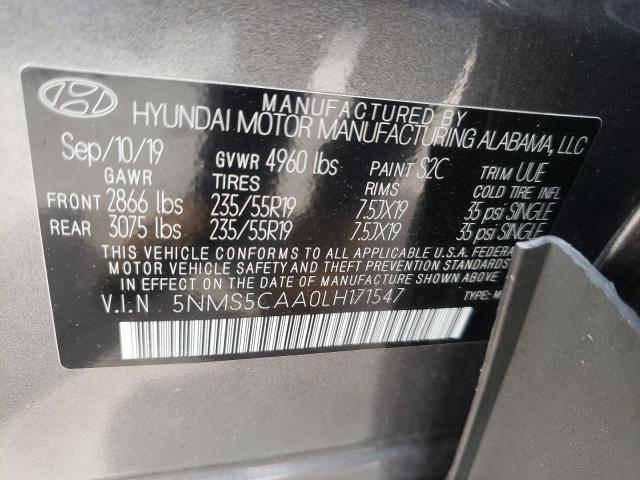 2020 HYUNDAI SANTA FE L - 5NMS5CAA0LH171547