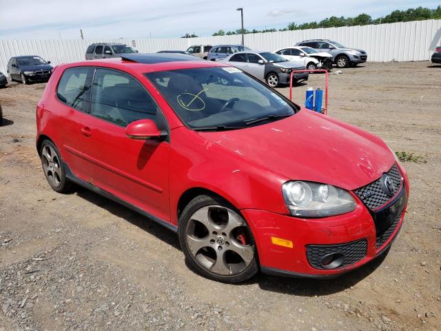 Salvage cars for sale from Copart Hillsborough, NJ: 2007 Volkswagen New GTI FA