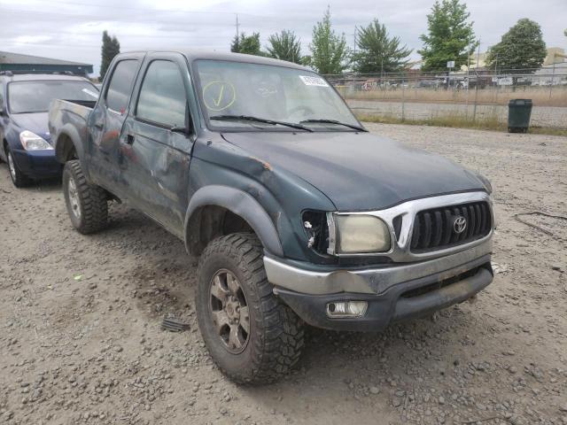 Salvage cars for sale from Copart Eugene, OR: 2004 Toyota Tacoma DOU