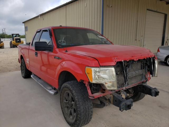 Salvage cars for sale from Copart San Antonio, TX: 2013 Ford F150 Super